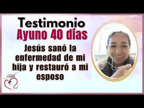 Jesús sanó la enfermedad de mi hija y restauró a mi esposo @MisionRuah