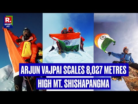 Arjun Vajpai Creates History As He Scales 8,027 Metres High Mount Shishapangma