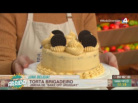 Vamo Arriba - Cocinamos Torta Brigadeiro con Jimena Vera de Bake Off Uruguay