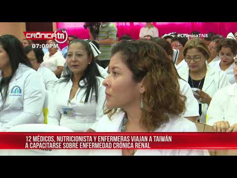 Médicos de Nicaragua a capacitarse en Taiwán sobre enfermedad renal crónica - Nicaragua