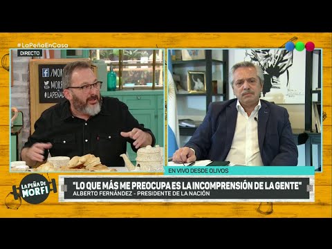 Alberto Fernández: Se iniciaron acciones penales a más de 2 mil personas - La Peña de Morfi