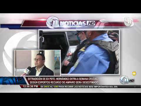 Once Noticias | Extradición de ex presidente Hernández entra a semana crucial, según expertos...