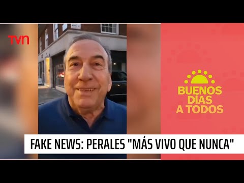 Lección para todos: El fake news mundial de la muerte de José Luis Perales | Buenos días a todos
