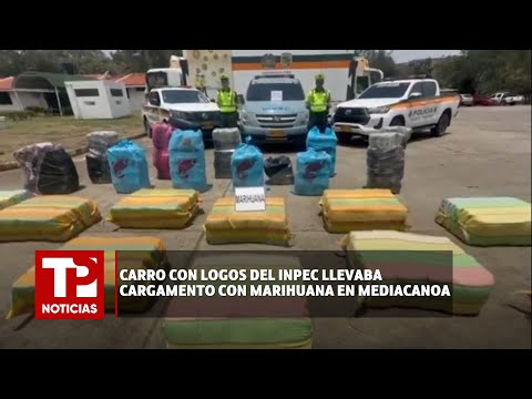 Carro con logos del INPEC llevaba cargamento con  marihuana en Mediacanoa |25.03.2024| TP Noticias