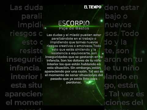 Horóscopo de Escorpio del 6 al 12 de Octubre: ¿Qué dice su signo zodiacal? | El Tiempo