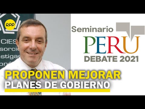 Portocarrero: “Perú Debate 2021 marca hoja de ruta para que partidos fortalezcan planes de gobierno”