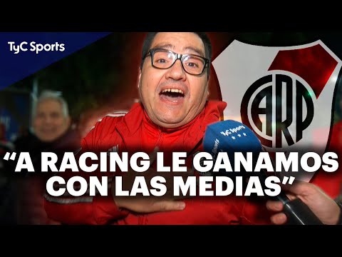 RIVER DE FIESTA ANTE RACING  LA VUELTA DEL PITY, LOCURA DE LOS HINCHAS, CARGADAS A BOCA Y MÁS