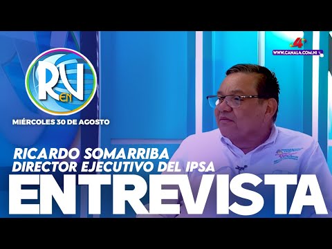 Ricardo Somarriba del IPSA en la Revista En Vivo con Alberto Mora – 30 de agosto del 2023
