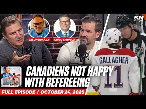 Montreal Canadiens Not Happy With Referees | Real Kyper & Bourne