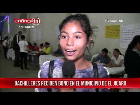 En Jalapa entregan bono complementario a nuevos bachilleres 2020 – Nicaragua