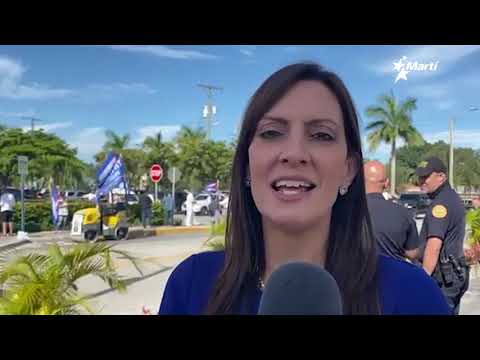 Info Martí | Cubanos en Miami llevaron a cabo reuniones y caravanas en apoyo manifestantes en Cuba