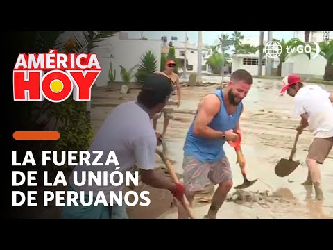 América Hoy: Vecinos de Punta Hermosa se unen para limpiar la playa (HOY)