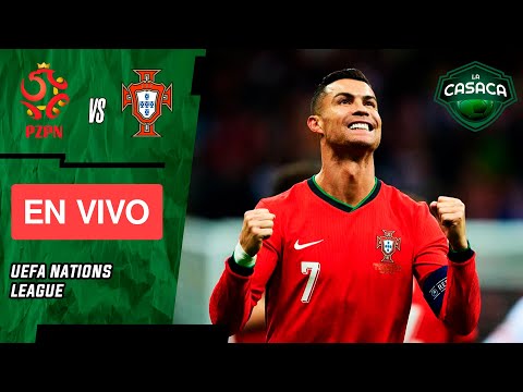 POLONIA vs PORTUGAL  UEFA NATIONS LEAGUE 2024 | JUEGA CRISTIANO RONALDO