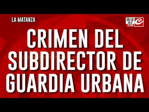 Crimen del sub director de Guardia Urbana: lo asesinaron motochorros para robarle
