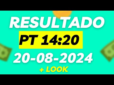 Jogo do bicho ao vivo - Resultado - PT 20_08_2024