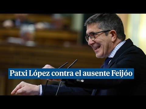 Patxi López subraya la ausencia de Feijóo en la moción y habla de la corrupción