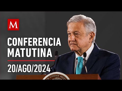 EN VIVO: Conferencia matutina de AMLO, 20 de agosto de 2024 #LaMañanera