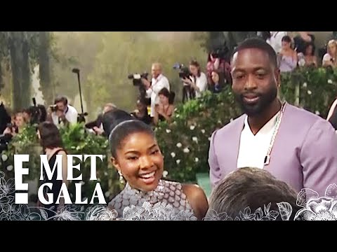 Gabrielle Union & Dwyane Wade Coordinate in Couture at the 2024 Met Gala | E! Insider