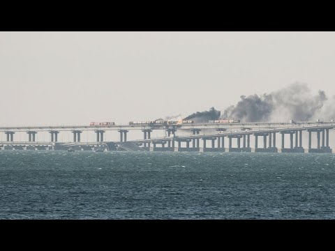 En direct : pour Moscou, l'incendie sur le pont de Crimée révèle la nature terroriste de l'Ukraine