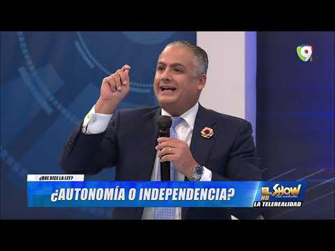 ¿Autonomía o Independencia, qué dice la ley Con Alberto Fiallo | El Show del Mediodía