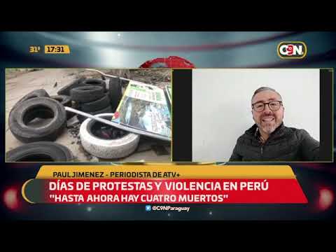Días de protestas y violencia en Perú
