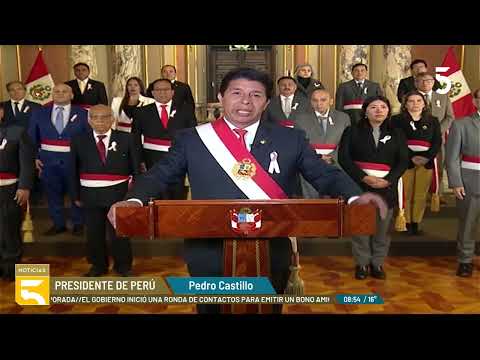 Perú: Pedro Castillo dijo que recurrió a la OEA para defender la democracia”