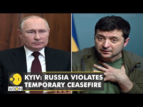 🌎Kyiv: Russia violates temporary ceasefire | Russia-Ukraine Conflict | World English News | WION