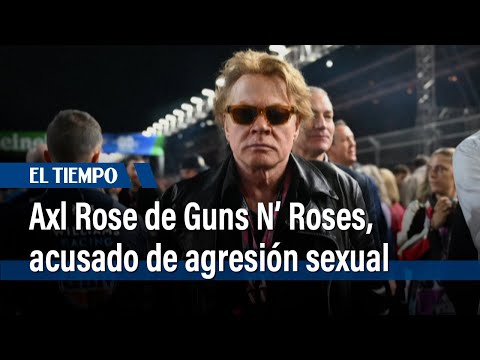 Axl Rose, vocalista de Guns N' Roses, acusado de agresión sexual en Nueva York | El Tiempo