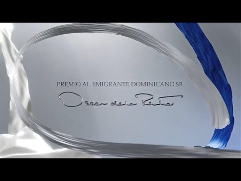 3ERA ENTREGA DEL PREMIO AL INMIGRANTE DOMINICANO, Sr. Oscar de la Renta
