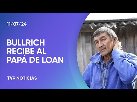 El papá de Loan será recibido por la ministra Bullrich