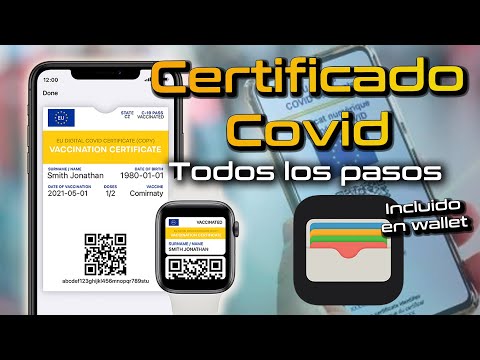 Cómo obtener Certificado Covid en iPhone ?TODOS LOS METODOS?