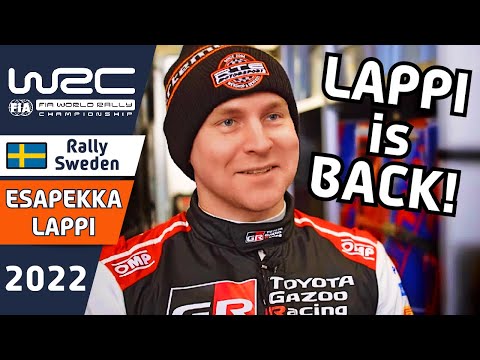 Rally Car🚙 Esapekka Lappi is back in a Toyota Yaris Rally1 Rally Car at WRC Rally Sweden 2022