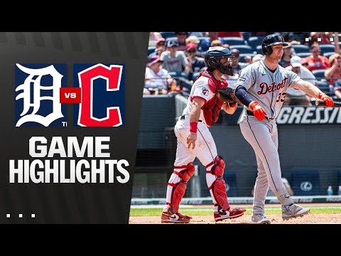 Tigers vs. Guardians Game Highlights (7/6/25) | MLB Highlights