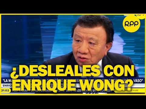 Wong sobre renuncia a Podemos Perú: Hubo poca consideración conmigo