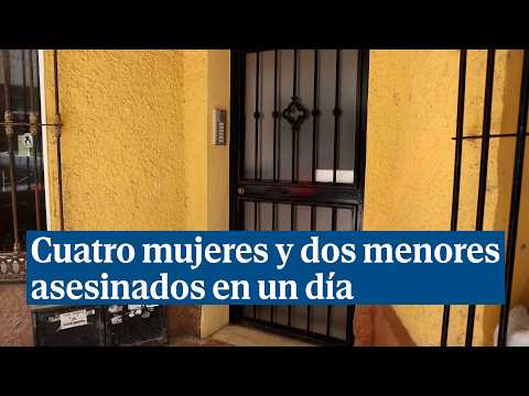 Cuatro mujeres y dos menores asesinados en un día negro para la violencia de género en España