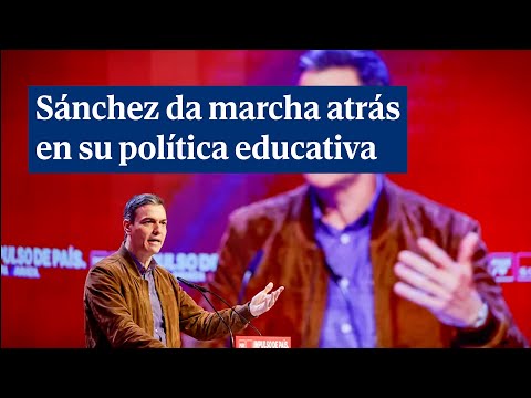 Sánchez aboga ahora por reforzar Matemáticas y Lengua tras el desastre de PISA