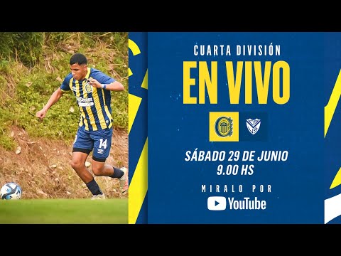 Juveniles AFA | Rosario Central vs Velez | 4ta División