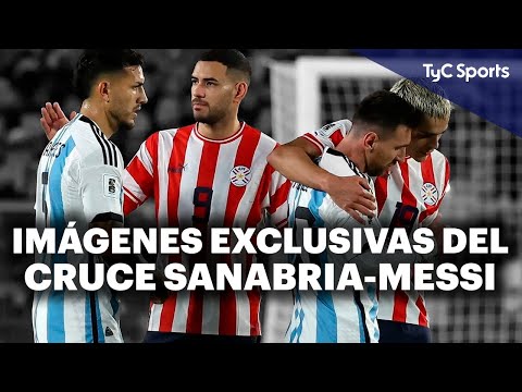 MESSI Y EL ESCUPITAJO DE SANABRIA  ANALISIS DE LA SITUACIÓN  ESTA SELECCIÓN ARGENTINA, SE PLANTA