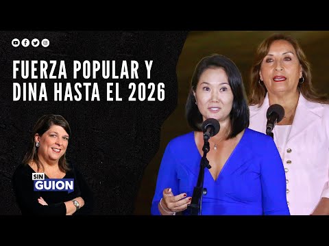 Rosa María Palacios: El PACTO DE FACTO se hace realidad en boca de ALBERTO FUJIMORI