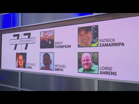 Dallas remembers deadly police ambush, standoff and the officers who gave their lives 8 years later