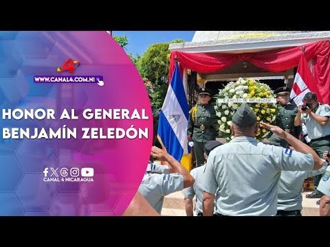 Honran la memoria del General Benjamín Zeledón en su 112 Aniversario de tránsito a la inmortalidad