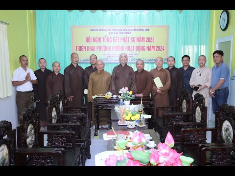 Video tư liệu: Tổng kết năm 2023 của Ban Thông tin Truyền thông Phật giáo Đồng Tháp