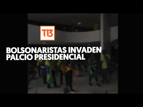 Partidarios de Bolsonaro ingresan por la fuerza al Palacio Presidencial y la Corte Suprema