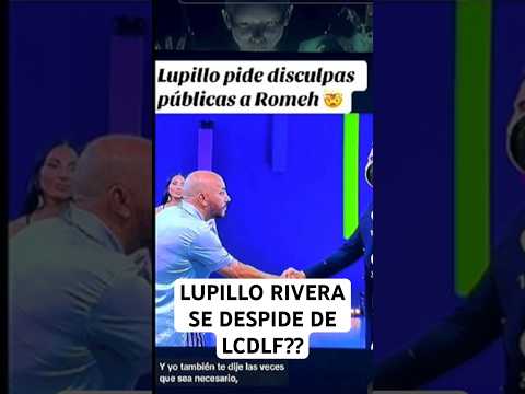 LUPILLO SE DESPIDE #viral #lacasadelosfamosos #lcdlf #lcdlf4 #telemundo #lupillorivera #shorts