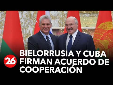 Bielorrusia y Cuba firman acuerdo de cooperación militar para fortalecer la alianza