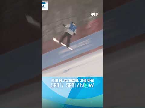 [남자 스노보드 슬롭스타일] 군더더기 없이 예선 1차 시기 마무리하는 강동훈 (02.08)