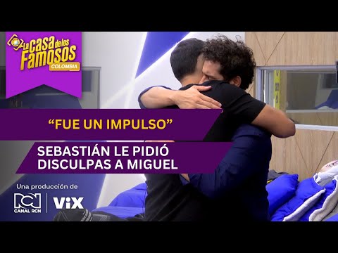 Sebastián habló con Miguel Bueno sobre lo ocurrido en la eliminación | La casa de los famosos