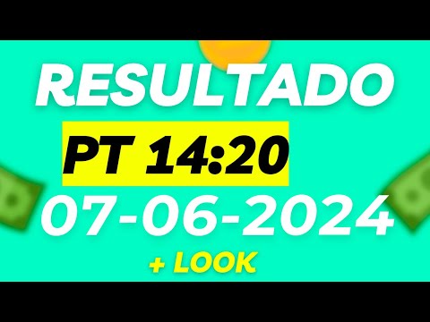 Resultado  jogo do bicho ao vivo pt 07_06_2024