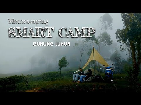 Trapped in a windstorm at SMART CAMP GUNUNG LUHUR | motocamping | Bogor