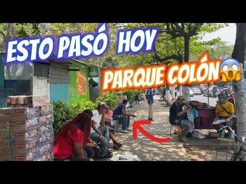 Qué lindo Lo que Pasó Hoy Parque Colón Santa Ana